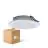 Monipakkaus 6x Monipakkaus 6x LED Alasvalo Pan 6W 480lm 830 Lämmin Valkoinen | 93mm - Odetnij 75mm