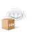 Monipakkaus 10x Noxion LED Kallistettava Slim Spot Valkoinen 6W 550lm - 930 Lämmin Valkoinen | Odetnij 75mm - IP54 - Paras Värintoisto 