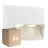 Monipakkaus 6x Nordlux Pontio 27 Seinävalaisin Aluminium Valkoinen | Sopii 2x GU10