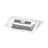 LED Alasvalo Wallwasher Wally Maxi Valkoinen 46W 6400lm 70x75D - 840 Kylmä Valkoinen - 238x145mm