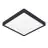 Eglo Kattovalo Fueva 6 Muovi- Musta 13W 2100lm - 827-840-865 CCT