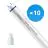 Monipakkaus 10x Philips LED Putki T8 MASTER (EM/Mains) High Output 8W 1050lm - 840 Kylmä Valkoinen | 60cm - Korvaa 18W
