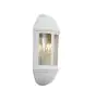 Ansell LED Seinävalaisin Latina  Puolikas Lyhty Valkoinen - Sopii E27 Jopa 42W | IP65 - Valotunnistin