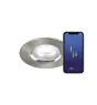 Nordlux Don Smart LED Kohdevalaisin Brushed Nickel 4.7W 320lm 60D - 822-865 Säädettävä Valkoinen + RGB | 85mm - IP65