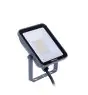 Philips LED Valonheitin Ledinaire BVP164 Harmaa 20W 2200lm 110D - 830 Lämmin Valkoinen | IP65 Symmetrinen