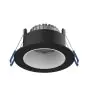 Noxion LED Kohdevalaisin Ares Syvä Musta 6W 540lm 927-940 3CCT -   Inner Rengas Valkoinen | Odetnij 68mm