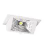 LED Alasvalo Wallwasher Wally Keskikokoinen Valkoinen 27W 3850lm 78x100D - 840 Kylmä Valkoinen - 238x145mm