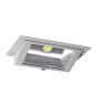 LED Alasvalo Wallwasher Wally Maxi Harmaa 46W 6400lm 70x75D - 840 Kylmä Valkoinen - 238x145mm