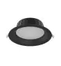 Noxion LED Alasvalo Hera Keskikokoinen Upotettu Musta 21W 2400lm 100D - 827-830-840 CCT | 226mm - Odetnij 200mm