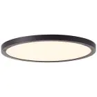 Brilliant Tuco Kattovalo Muovi- Musta Valkoinen 16W 2100lm - 827 Erittäin Lämmin Valkoinen | 250mm