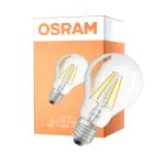 Osram Classic LED E27 Päärynä Filament Kirkas 4W 470lm - 865 Päivänvalo Valkoinen | Korvaa 40W
