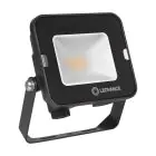 Ledvance LED Valonheitin Kompakti Musta 10W 900lm 100D - 830 Lämmin Valkoinen | IP65 - Symmetrinen 