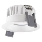 Ledvance LED Kohdevalaisin Fix Aluminium Valkoinen 8W 720lm 36D - 940 Kylmä Valkoinen | Odetnij 68mm - IP44 - Paras Värintoisto - Himmennettävä