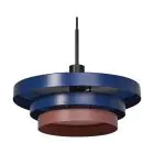 Ledvance LED Riippuvalaisin Decor Layers Riippuvalaisin Teräs Sininen | Sopii 1x E27