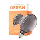 Osram Vintage 1906 LED E27 Globe Filament Smoke 130mm 4W 110lm - 818 Erittäin Lämmin Valkoinen | Himmennettävä - Korvaa 12W