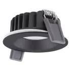 Ledvance LED Kohdevalaisin Air Fix Aluminium Musta 6W 480lm 36D - 927 Erittäin Lämmin Valkoinen | Odetnij 68mm - IP65 - Paras Värintoisto - Himmennettävä