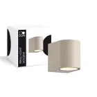 D'Lite Seinävalaisin Vossem Beige| IP54 - Sopii 1x GU10 