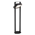Nordlux Saulio Jalustalamppu Aluminium Musta 4.45W 370lm - 830 Lämmin Valkoinen | IP44 - Solar