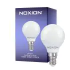 Noxion Lucent Lustre LED E14 Pallo Matta 4.5W 470lm - 827 Erittäin Lämmin Valkoinen | Korvaa 40W