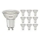 Monipakkaus 10x Noxion LED Kohdevalaisin GU10 PAR16 4W 345lm 36D - 827 Erittäin Lämmin Valkoinen | Himmennettävä - Korvaa 50W