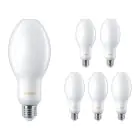 Monipakkaus 6x Philips TrueForce Core LED E27 HPL/SON Matta 18W 3000lm 300D - 830 Lämmin Valkoinen | Korvaa 80W