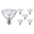 Monipakkaus 6x Philips Master Value LED Lamppu Heijastin E27 PAR30 9.5W 820lm 25D - 940 Kylmä Valkoinen | Paras Värintoisto - Himmennettävä - Korvaa 75W