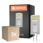 Monipakkaus 5x Ledvance Performance LED Capsule Kirkas G4 1.5W 200lm - 827 Erittäin Lämmin Valkoinen | Korvaa 20W