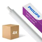 Monipakkaus 4x Philips LED Loisteputkivalaisimet Vedenkestävä Ledinaire WT060C 46W 5600lm - 865 Päivänvalo Valkoinen | 150cm