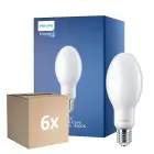 Monipakkaus 6x Philips TrueForce Core LED E40 HPL/SON Matta 36W 6000lm 300D - 840 Kylmä Valkoinen | Korvaa 125W