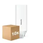 Monipakkaus 10x Philips CorePro PL-T LED Lamppu HF 9W - 830 Lämmin Valkoinen | 4-Nastaa - Korvaa 26W