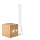 Monipakkaus 10x Ledvance Dulux-L LED 12W - 840 Kylmä Valkoinen | 4-Nastaa - Korvaa 24W