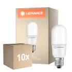 Monipakkaus 10x Ledvance LED Classic Stick E27 Stick Matta 9W 1050lm - 827 Erittäin Lämmin Valkoinen | Korvaa 75W