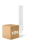 Monipakkaus 10x Ledvance Dulux-S LED 4W - 830 Lämmin Valkoinen | 2-Nastaa - Korvaa 9W