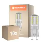 Monipakkaus 10x Ledvance Performance LED Capsule Kirkas G9 2.6W 320lm - 827 Erittäin Lämmin Valkoinen | Korvaa 30W