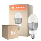 Monipakkaus 6x Ledvance LED Lamppu HQL LED P E27 41W 5400lm - 827 Erittäin Lämmin Valkoinen | Korvaa 125W
