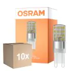 Monipakkaus 10x Osram Parathom LED Pin G9 2.6W 320lm - 827 Erittäin Lämmin Valkoinen | Korvaa 30W
