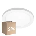 Monipakkaus 20x Noxion LED Alasvalo Ecowhite Valkoinen 18W 1530lm 110D - 830 840 860 Säädettävä Valkoinen | 217mm - Odetnij 55-175mm - Himmennettävä