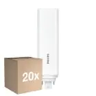 Monipakkaus 20x Philips CorePro PL-T LED Lamppu HF 18.5W - 840 Kylmä Valkoinen | 4-Nastaa - Korvaa 42W