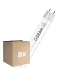 Monipakkaus 8x Osram LED Putki T8 (EM/Mains) Standard Output 5.4W 650lm - 865 Päivänvalo Valkoinen | 44cm - Korvaa 15W