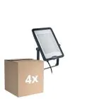 Monipakkaus 4x Philips LED Valonheitin Ledinaire BVP169 150W 18000lm 110D - 830-865 CCT | IP65 - Symmetrinen 