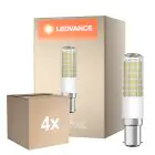 Monipakkaus 4x Ledvance Special T Slim LED B15d Putki one-handed Kirkas 6.5W 806lm - 827 Erittäin Lämmin Valkoinen | Korvaa 60W