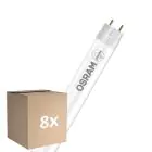 Monipakkaus 8x Osram Bio-Lumilux LED Putki T8 (EM/Mains) Standard Output 6.6W 800lm - 965 Päivänvalo Valkoinen | 60cm - Paras Värintoisto - Korvaa 18W