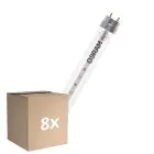 Monipakkaus 8x Osram LED Putki T8 Fluora (EM/Mains) Standard Output 15W 1150lm - 825 Erittäin Lämmin Valkoinen | 120cm - Korvaa 36W
