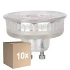 Monipakkaus 10x Eglo LED Kohdevalaisin GU10 PAR16 4W 400lm 38D - 827 Erittäin Lämmin Valkoinen | Himmennettävä - Korvaa 57W