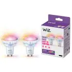Kaksipakkaus 2x WiZ Smart LED Kohdevalaisin GU10 PAR16 5W 400lm 36D | Paras Värintoisto - Himmennettävä - Korvaa 50W
