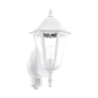 Eglo Seinävalaisin Navedo Aluminium Valkoinen | IP44 - Sopii 1x E27 - Liiketunnistin