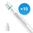 Monipakkaus 10x Philips LED Putki T8 MASTER Value (EM/Mains) High Output 8W 1050lm - 840 Kylmä Valkoinen | 60cm - Korvaa 18W